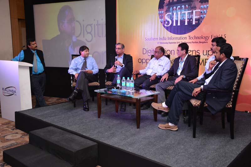 Panel discussion session being moderated by Mr. Deepak Sahu,Chief editor,VARINDIA